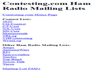 Tablet Screenshot of lists.contesting.com